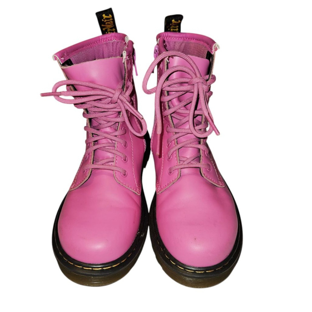 Dr. Martens Pink Boots Girl's Size  3